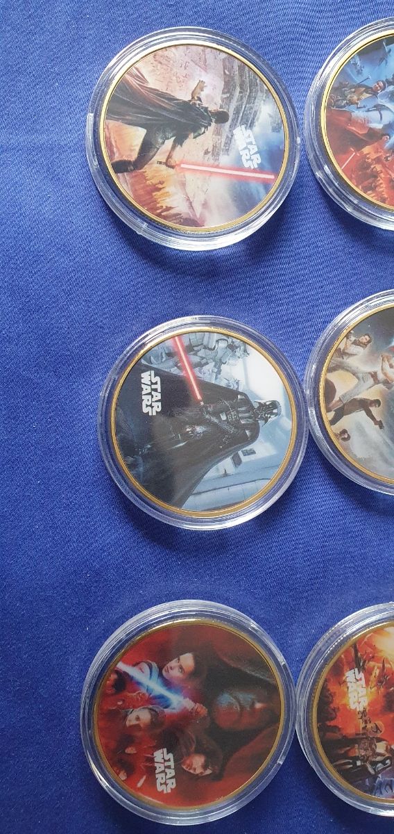 Star wars: 9 monedas Star wars