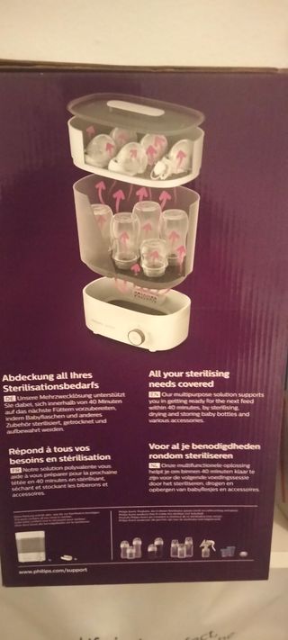 esterilizador biberón