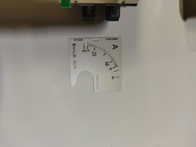 Amperímetro de panel