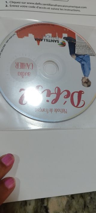 Cuadernillo Francés 6° Primaria Santillana