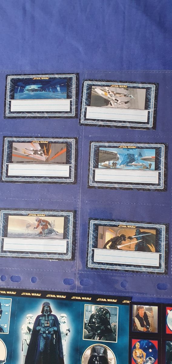 Star wars: Pegatinas Maucci Argentina 1997