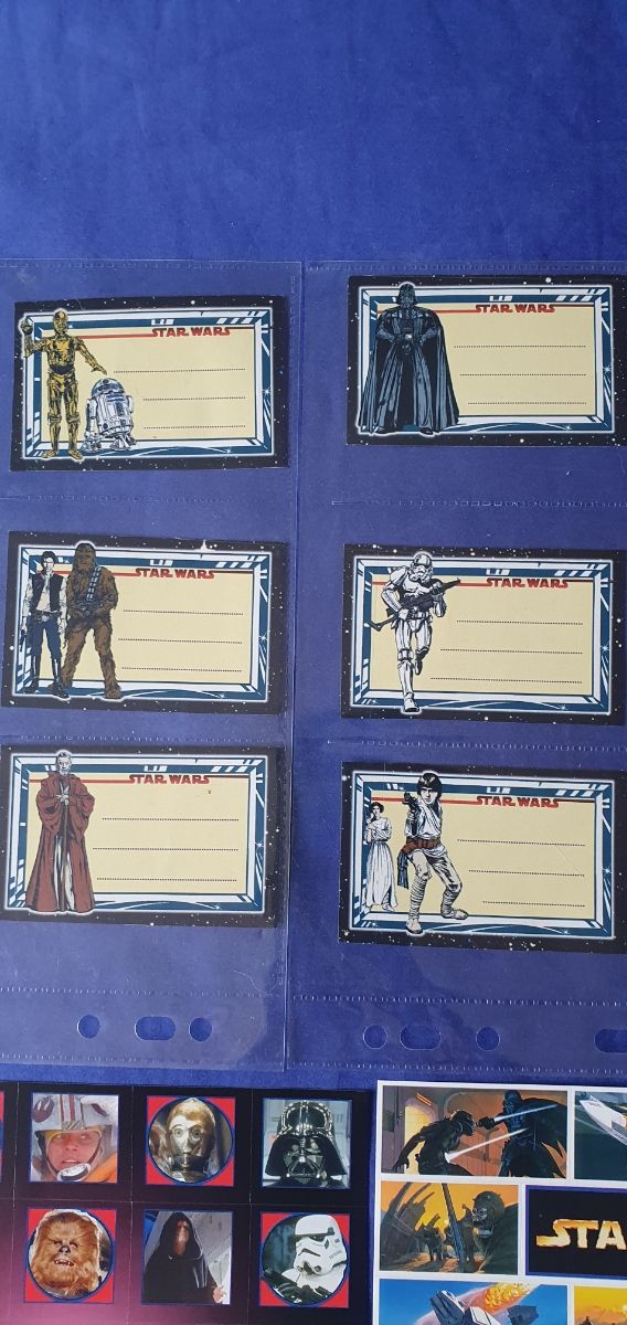 Star wars: Pegatinas Maucci Argentina 1997