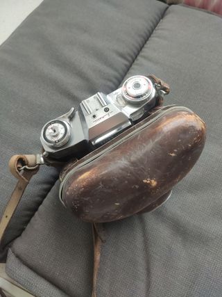 Cámara de fotos antigua zeiss Ikon