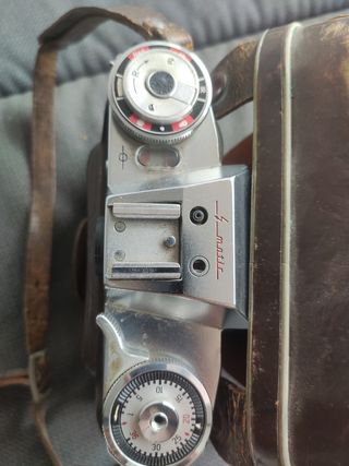Cámara de fotos antigua zeiss Ikon