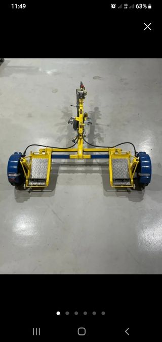remolque Grua portacoches C freno robot plegable