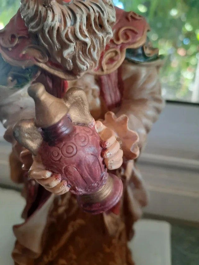 Tre grandi Magi in resina