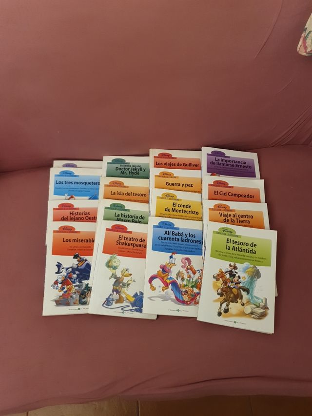 Colección Disney clásicos literatura