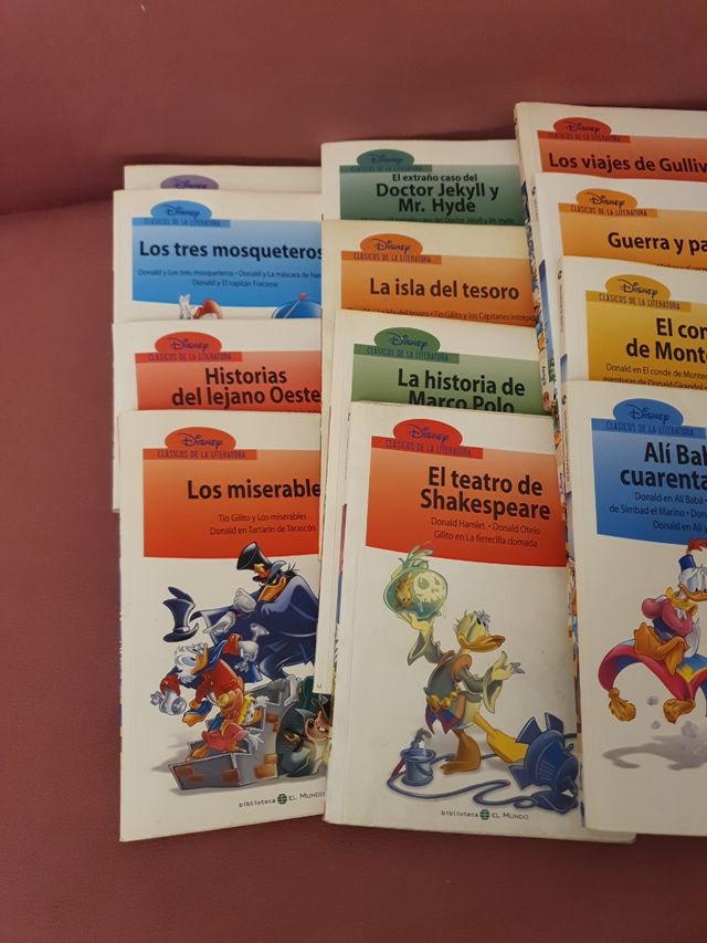 Colección Disney clásicos literatura