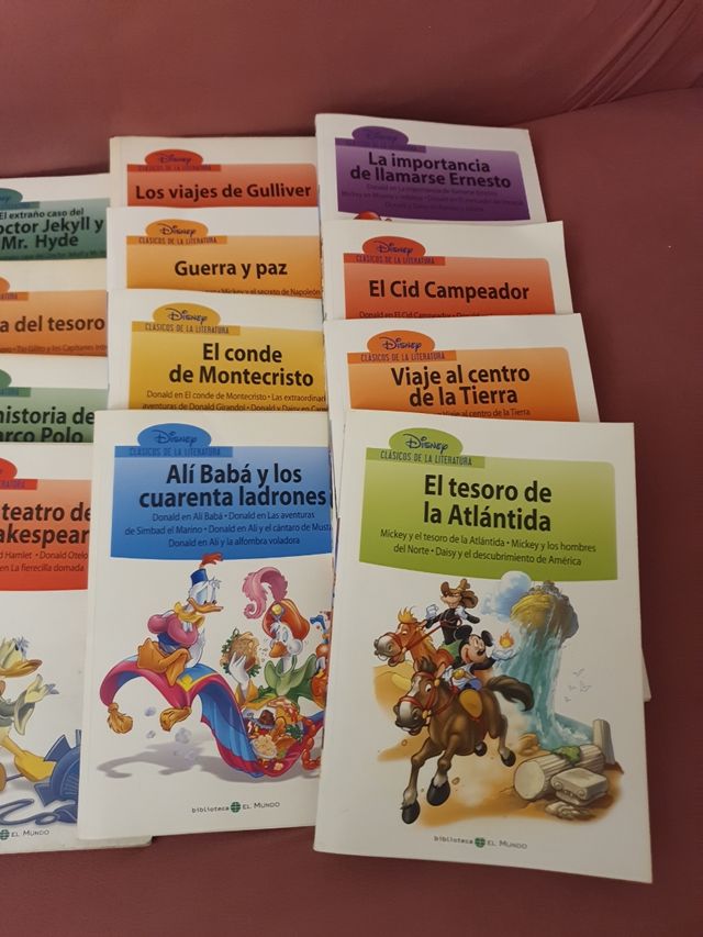 Colección Disney clásicos literatura