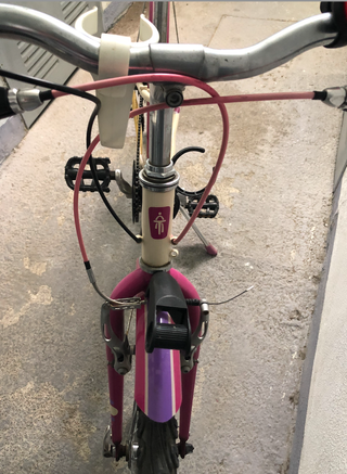 Bicicleta niña B'Twin Nature + cesta delante