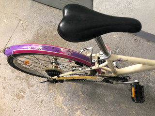 Bicicleta niña B'Twin Nature + cesta delante