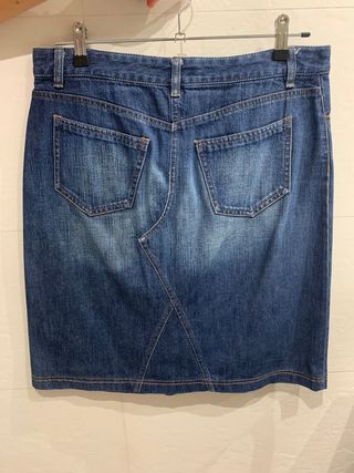 Falda vaquera Zara
