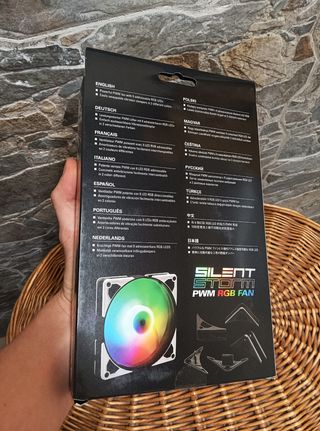 Ventilador NUEVO Sharkoon Silent Storm 140 aRGB