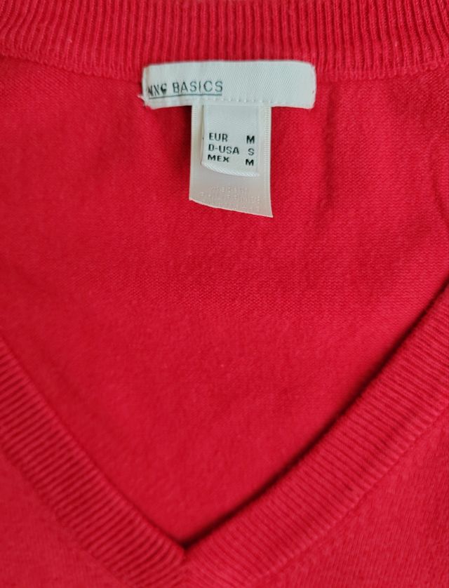 Jersey rojo Mango talla/M/38/10