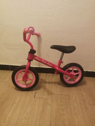 Bicicleta sin pedales para niños