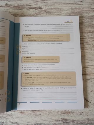 Libros Música 3° ESO (ingles)