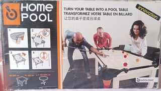 Juego de billar sobre mesa