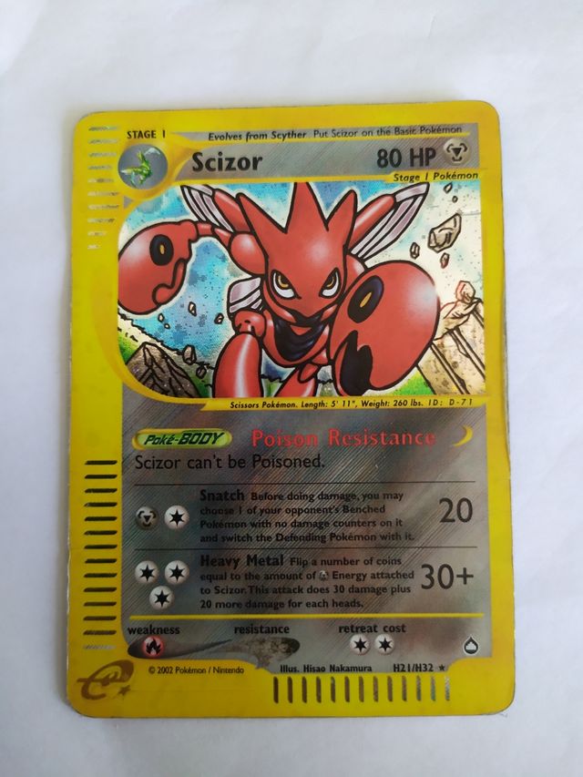 Scizor Aquapolis H21/32