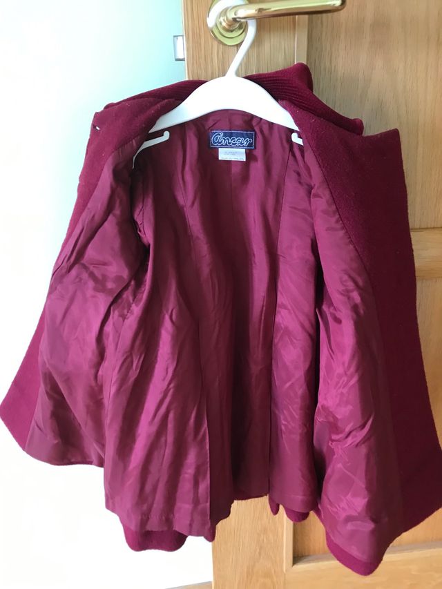 Abrigo niña talla 18 meses