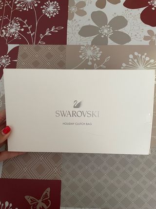 bolso terciopelo Swarovski