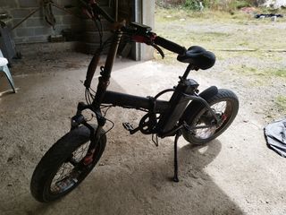 bici eléctrica plegable 