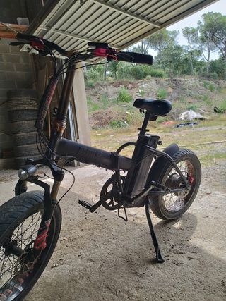 bici eléctrica plegable 
