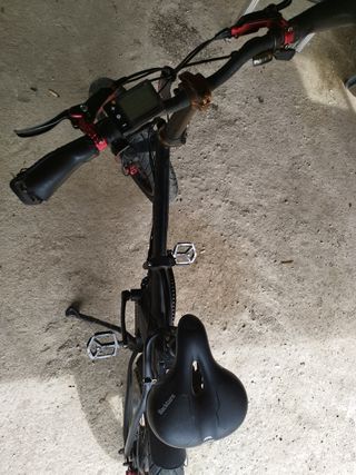 bici eléctrica plegable 