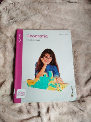 Libro texto geografía 3 eso santillana
