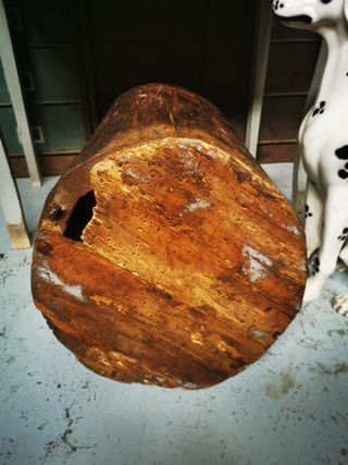 Colmena madera. Antigua. Paraguero