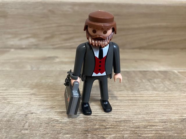 Muñeco top secret playmobil