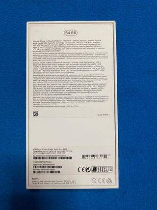 CAJA IPHONE Xs Max Space Gray