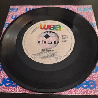 Luis Miguel ‎– Contigo En La Distancia vinilo 7"