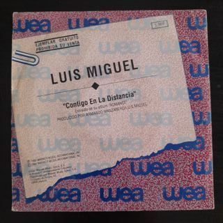 Luis Miguel ‎– Contigo En La Distancia vinilo 7"