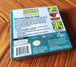 Precintado Oddworld Adventures Game Boy USA LEER!