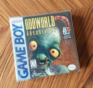 Precintado Oddworld Adventures Game Boy USA LEER!