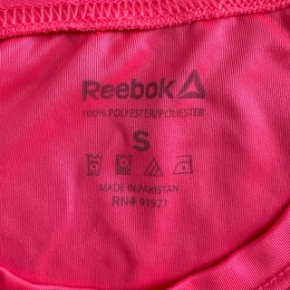 T-shirt running Reebok rosa fluo in dry fit