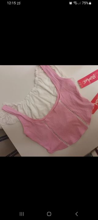 LOTE 7 blusas y corsés