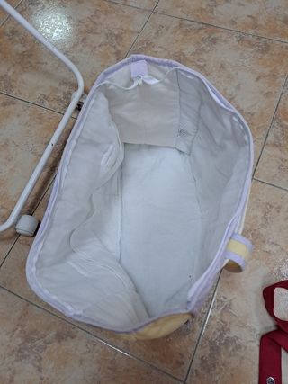Bolso de algodon de bebe, perfecto estado