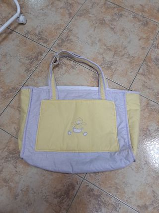 Bolso de algodon de bebe, perfecto estado
