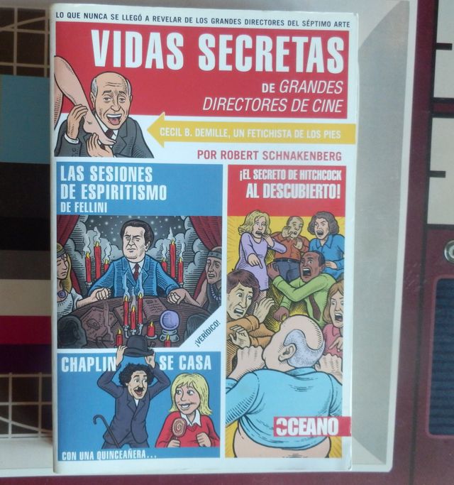 LIBRO VIDAS SECRETAS DE GRANDES DIRECTORES DE CINE