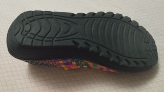 Sandalia plataforma elásticas multicolor