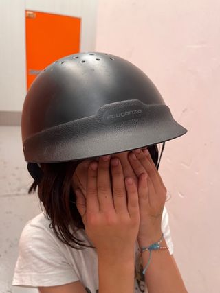 Casco hipica infantil