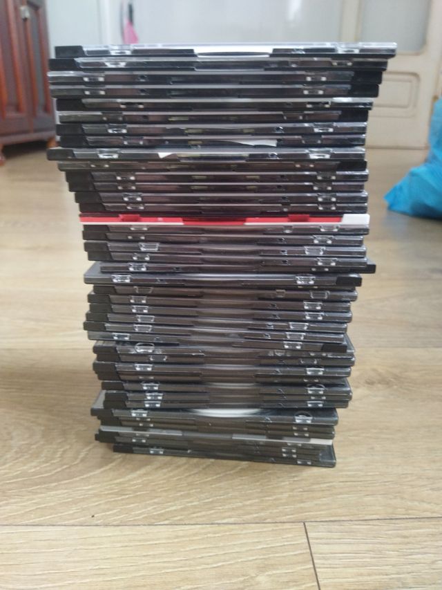 45 dvd grabados de pelis indantiles