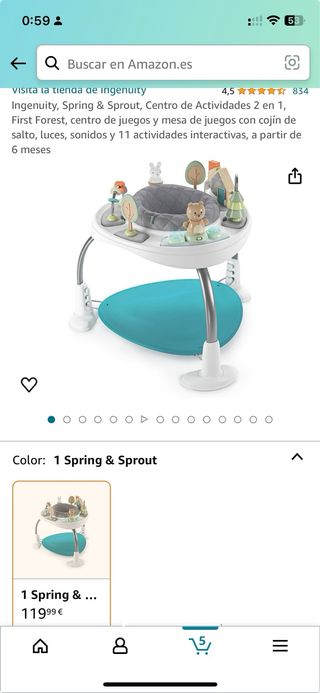 Gimnasio y centro de actividades con cama elastica