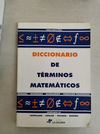 Diccionario de Términos Matemáticos