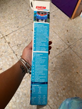termocalentador acuario
