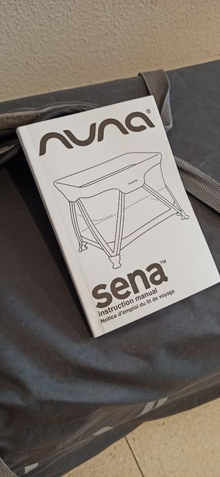 👶🏻 Cuna de viaje Nuna Sena Graphite