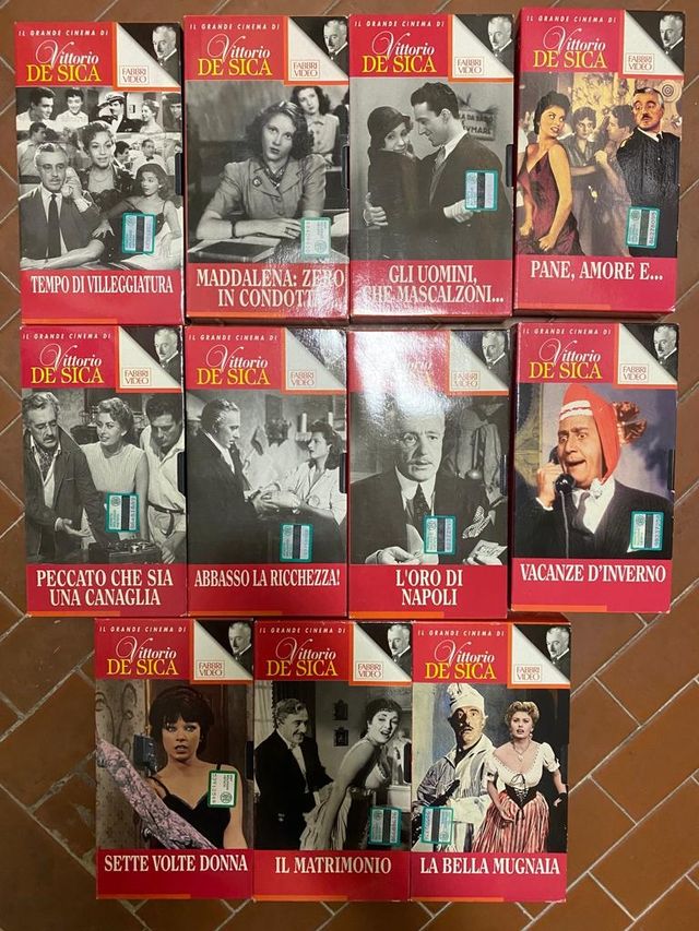 Videocassette De Sica