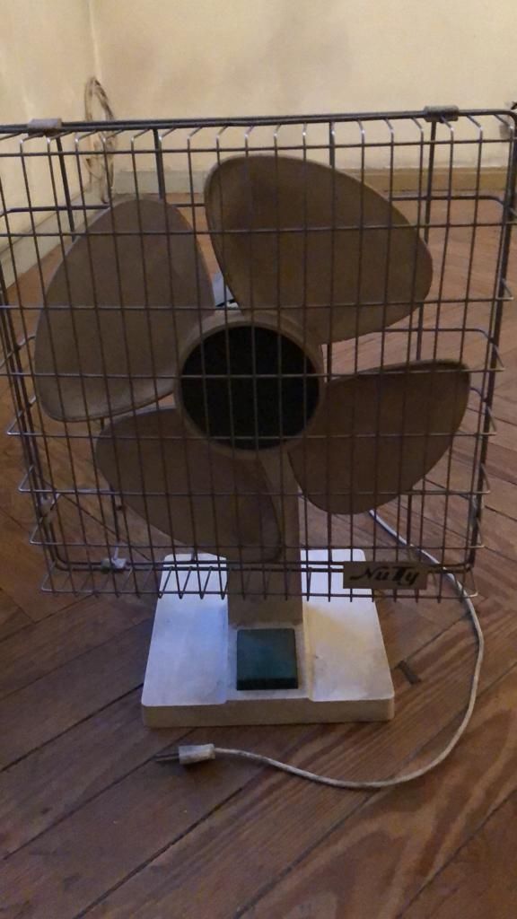 Ventilador Vintage y Funciona