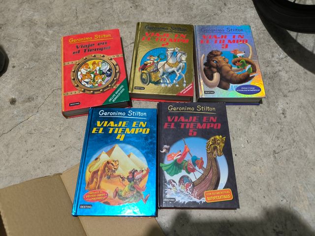 Gerónimo Stilton, Viaje en el tiempo